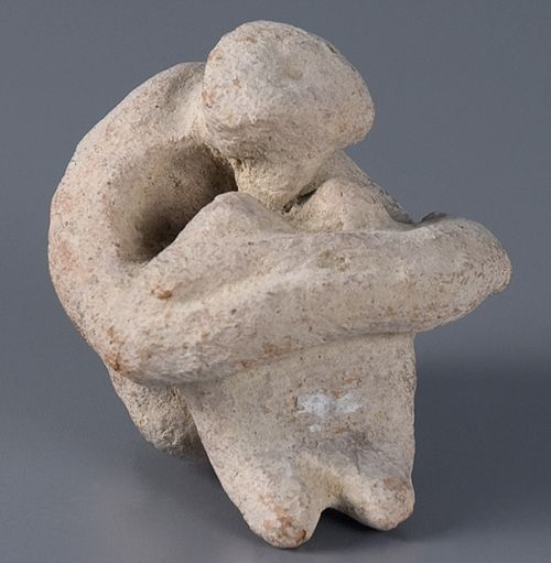 Unknown, Egyptian Seated Figure, before 3400 BCE Egyptian Ceramics Terracotta